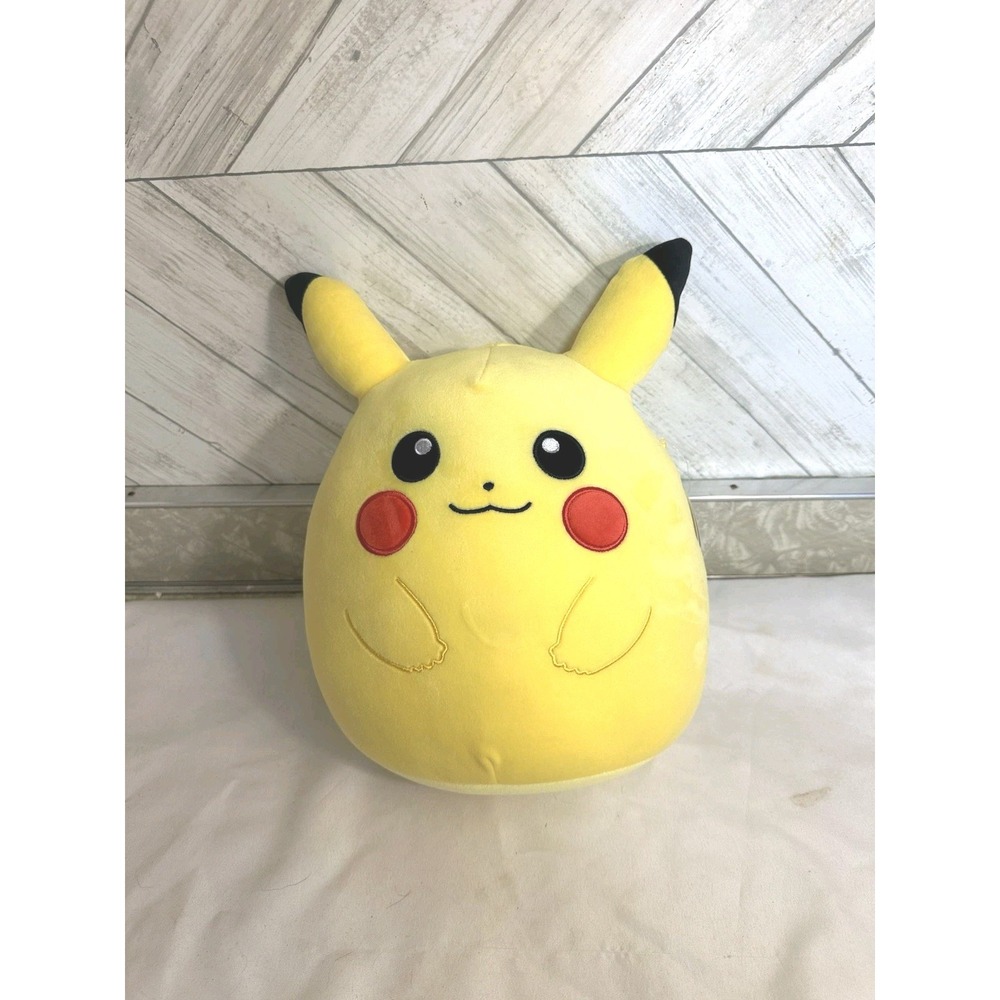 NWT Pikachu 12" Squishmallow By KellyToy Pokémon Anime Nintendo Pokémon